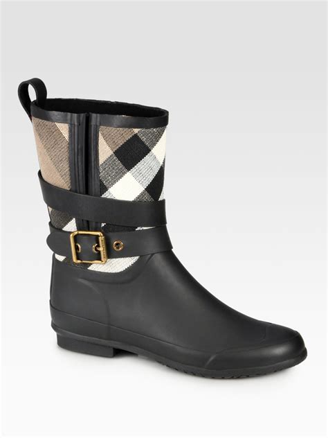 burberry rain boots old season|zappos burberry rain boots.